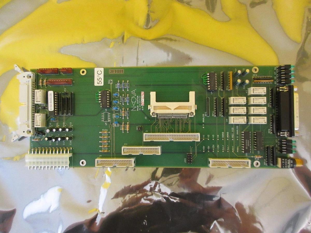Used Nova Measuring Instruments 210-40572-01 Main Center Board PCB Used Working