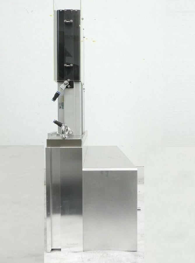 Used Irie Koken KOSLARZE-II Wafer Chamber Slit Valve CKD 9.8125" Spare Surplus