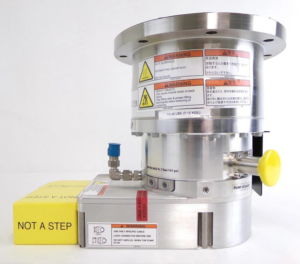 Used PT H500M Pfeiffer Vacuum 0190-89644 Turbomolecular Pump ATH 500M AMAT Working