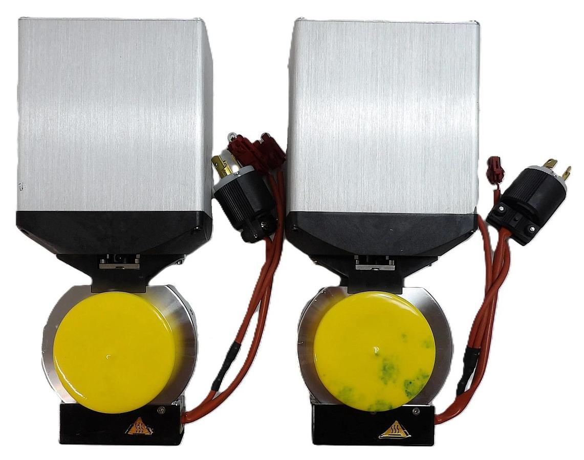 Used VAT 61234-KAGQ-BFS2 Butterfly Valve Control Series 612 Lot of 2 Working