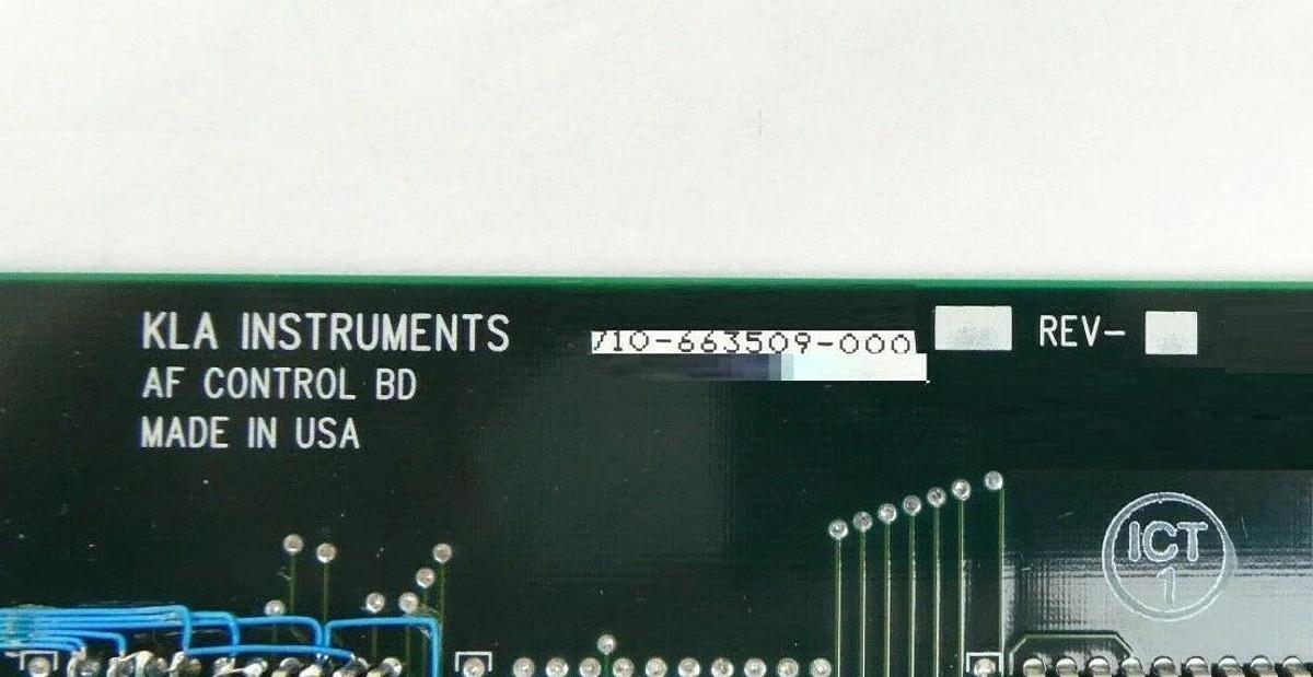 Used KLA Instruments 710-663509-000 Autofocus AF Control Board PCB Card 2132 Used