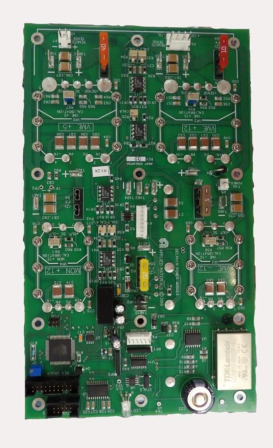 Used AMAT Applied Materials 0195-16375 Delphin Power Supply PCB Assembly Working