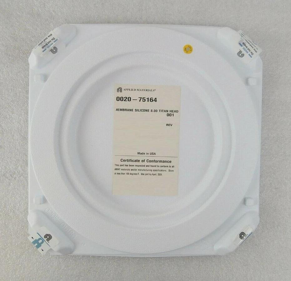 AMAT Applied Materials 0020-75164 8.00" Titan Head Wafer Membrane Lot of 12 New