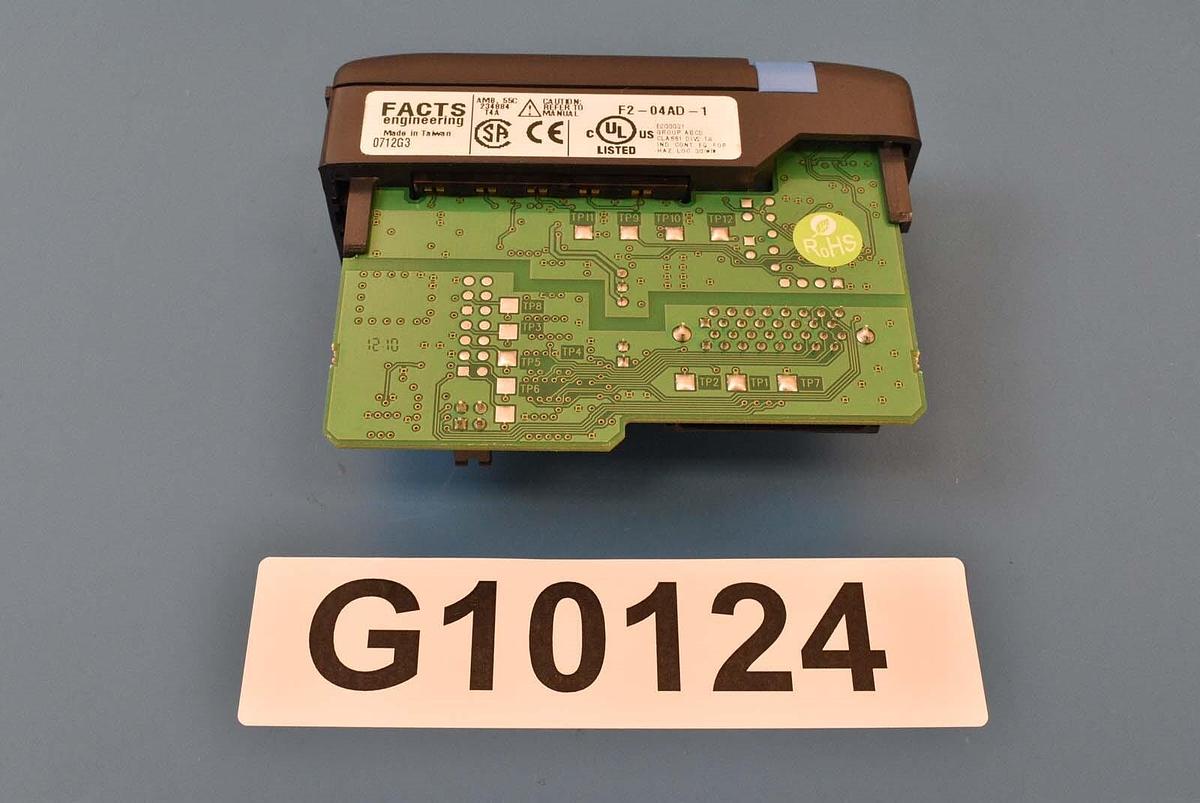 Used Facts Engineering F2-04AD-1 Analog 4 Channel Input Module