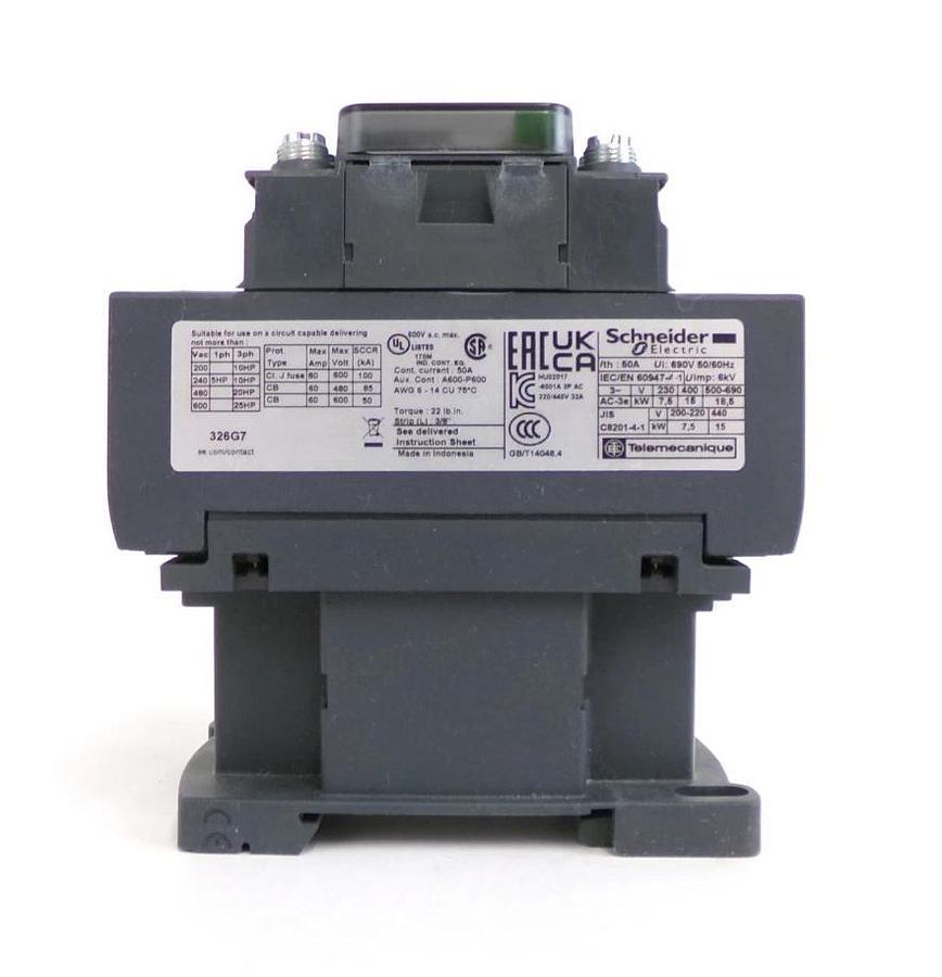 Schneider Electric LC1D326G7 Contactor LC1D TeSys Deca Reseller Lot of 4 New