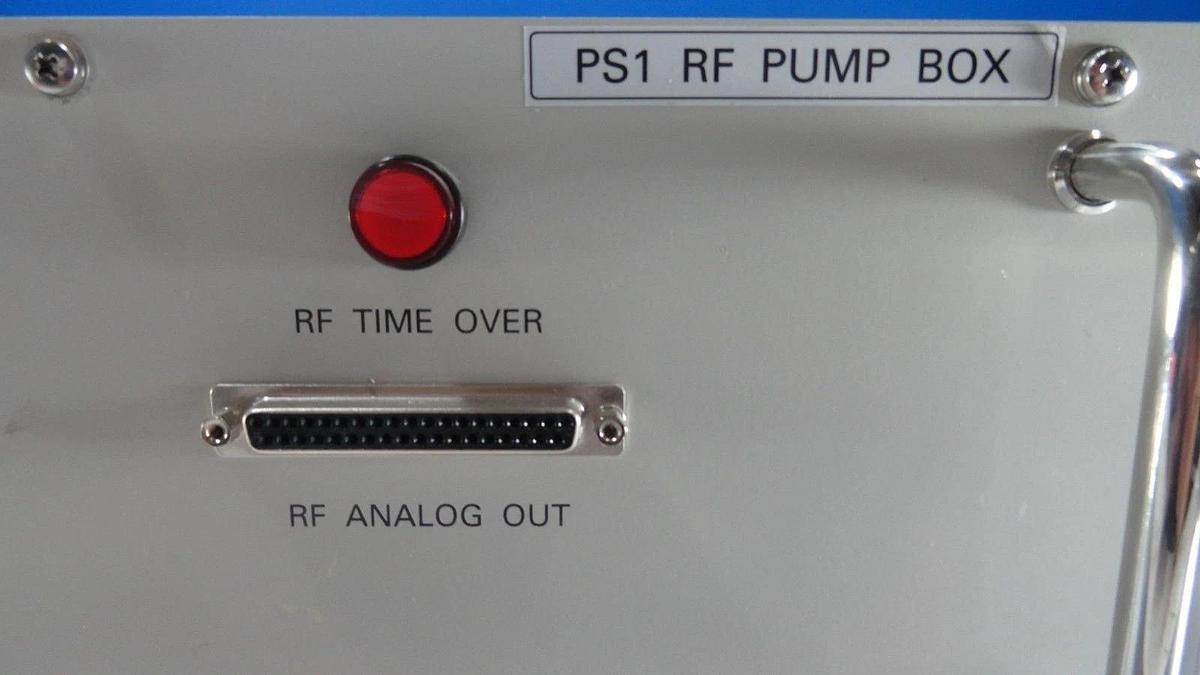 Used TEL Tokyo Electron PS1 RF Pump Box TYB62F-1/PUMP T-3044SS Etcher Used