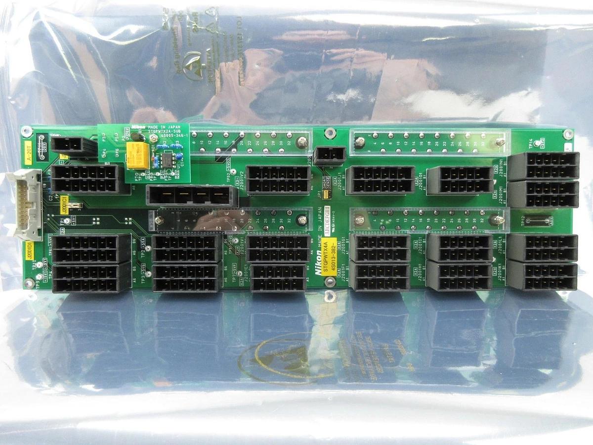 Used Nikon 4S013-382 Backplane Interface Board PCB STGPWTX4A NSR-S307E Used Working