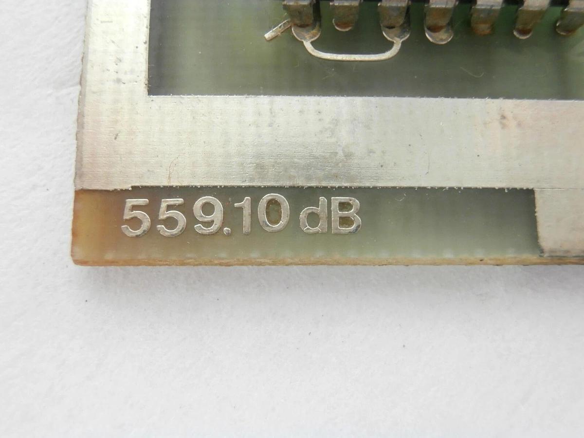 Used Karl Suss 455-60-10 PCB Card 559.10dA MJB 55 Wafer Mask Aligner Working Surplus