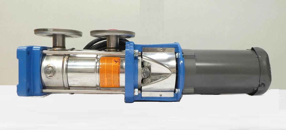 Goulds 5SV7RE4F20 Vertical Multistage Water Pump e-SV W/ Baldor Motor New Spare