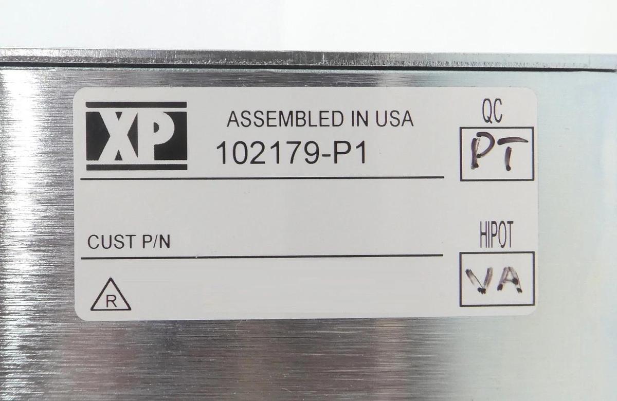 Used XP Power 102179-P1 Power Supply Distribution Working Surplus