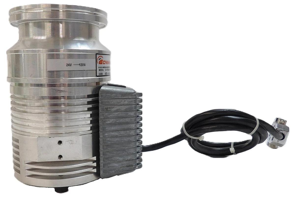 Used EXT 75DX Edwards B722-41-000 Turbomolecular Pump Turbo Untested As-Is