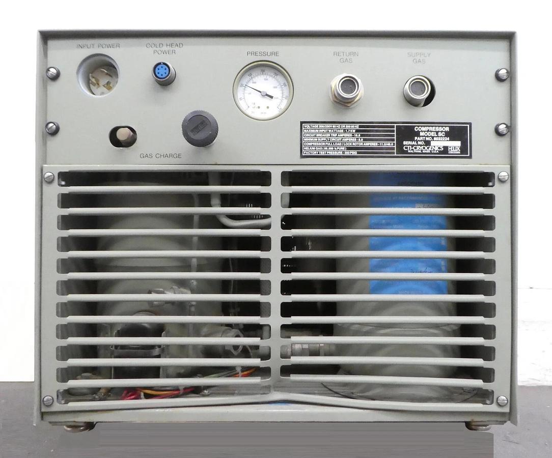 Used CTI-Cryogenics 8032224 Cryogenic Helium Compressor SC Helix Untested As-Is