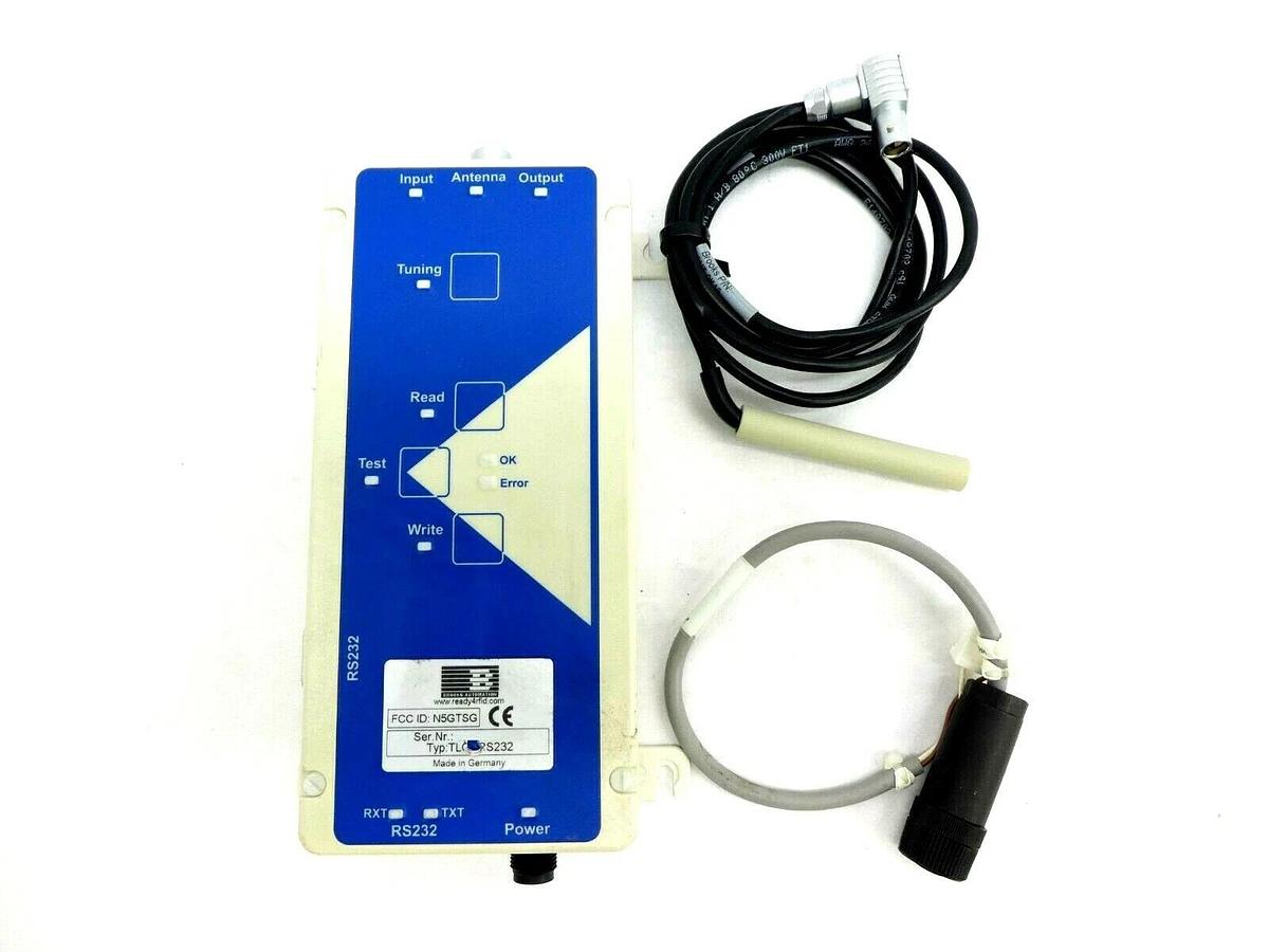 Used Brooks Automation TLG-I2-AMAT-R1 Transponder with Brooks Antenna ANT-2K15 Spare