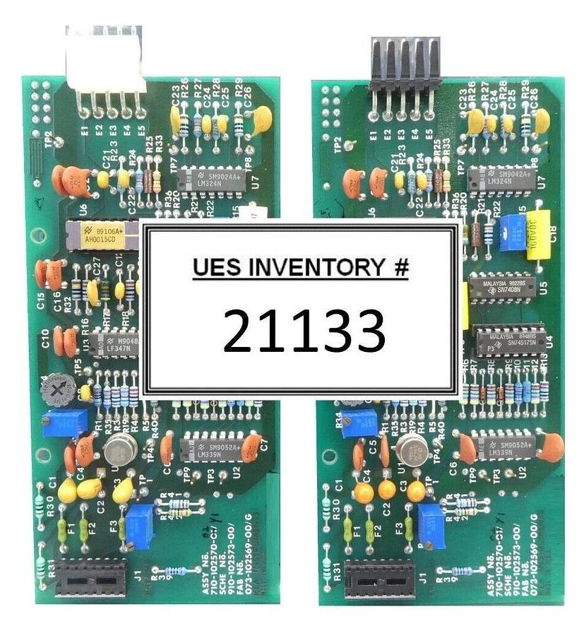 Used KLA Instruments 710-102570-02 PCB Lot of 2 eS31 E-Beam System Working Surplus