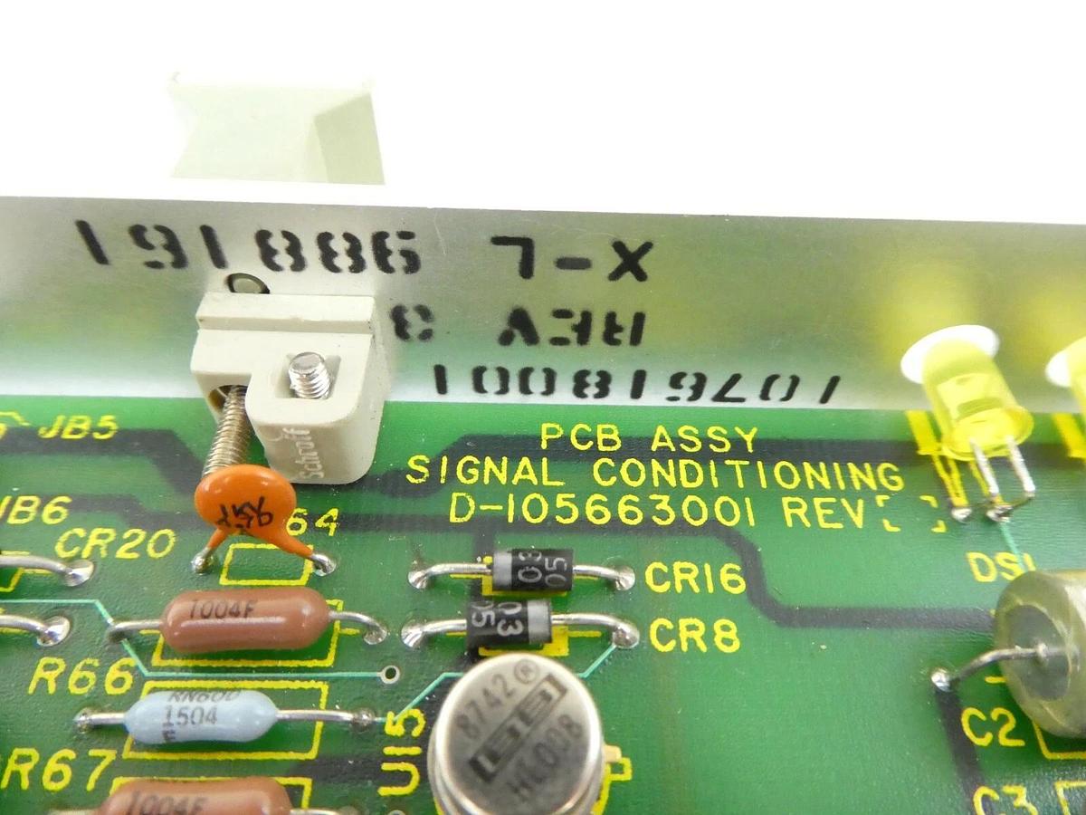 Used Varian VSEA 105663100 Signal Conditioning VMEBus PCB Card 105663001 Working