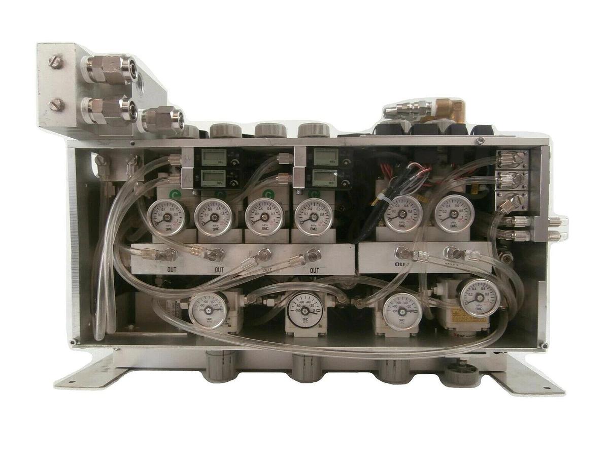 Used Nikon 14AB-3 WSM Pneumatic Distribution Box Nikon NSR Series Working Surplus