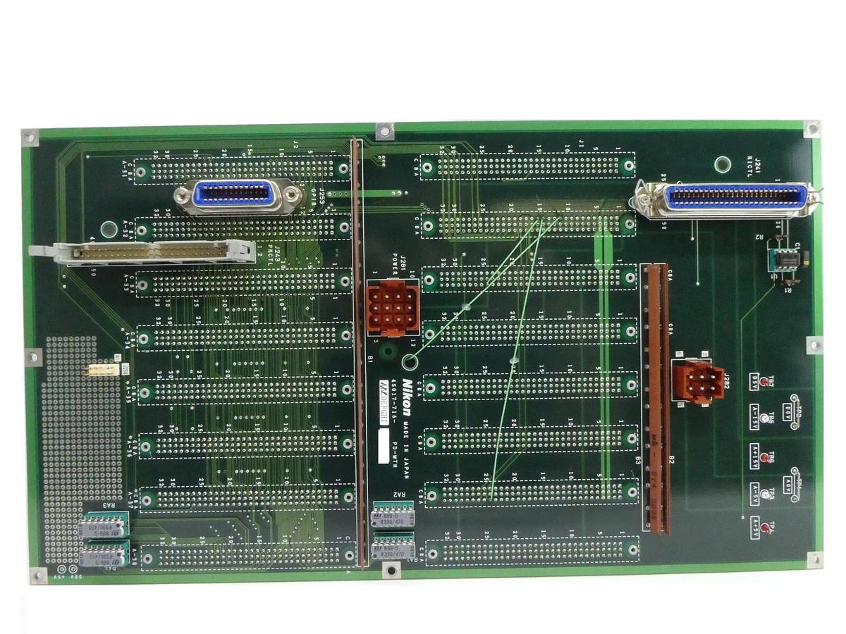 Used Nikon 4S017-716 Backplane Board PCB PD-MTH NSR System Working Spare