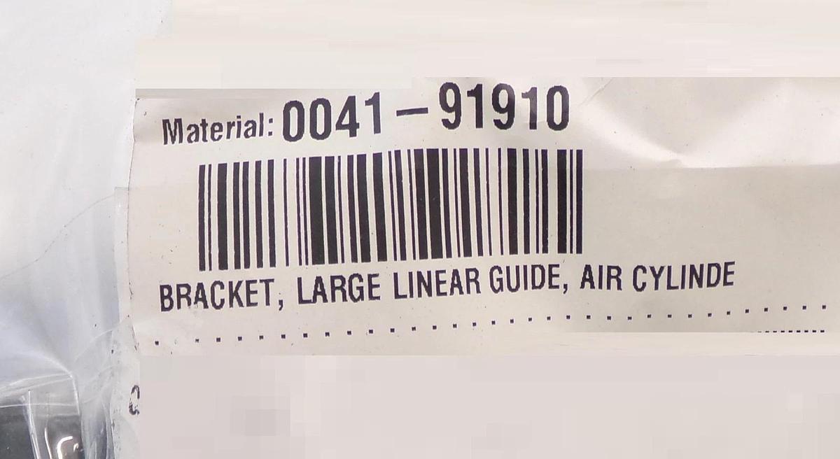 AMAT Applied Materials 0041-91910 Large Linear Guide Air Cylinder Bracket New