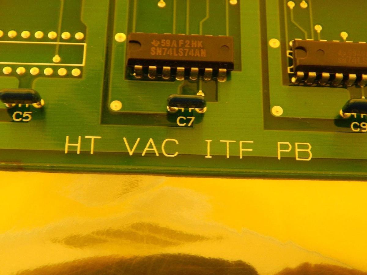 Used JEOL MP002768-02 HT VAC ITF PB Interface Board PCB Card EM-2010F Working