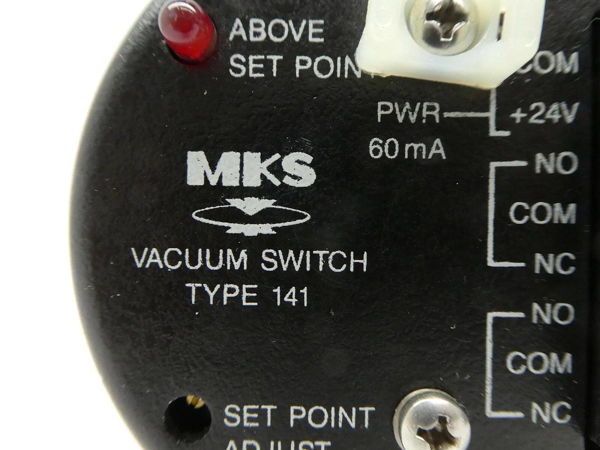 Used MKS Instruments 141AA-00010BB-S Baratron Vacuum Switch Tested Working Surplus