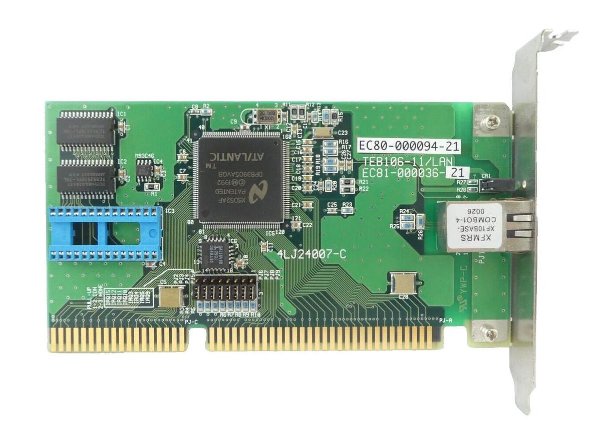 Used TEL Tokyo Electron EC81-000036-21 LAN PCB Card TEB106-11/LAN EC80-000094-21