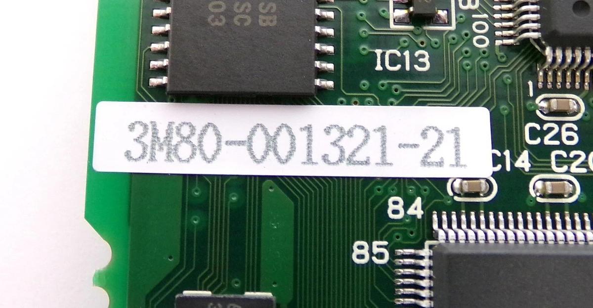 Used TEL Tokyo Electron 3M80-001321-21 Processor PCB GHOST-CUBIC Working