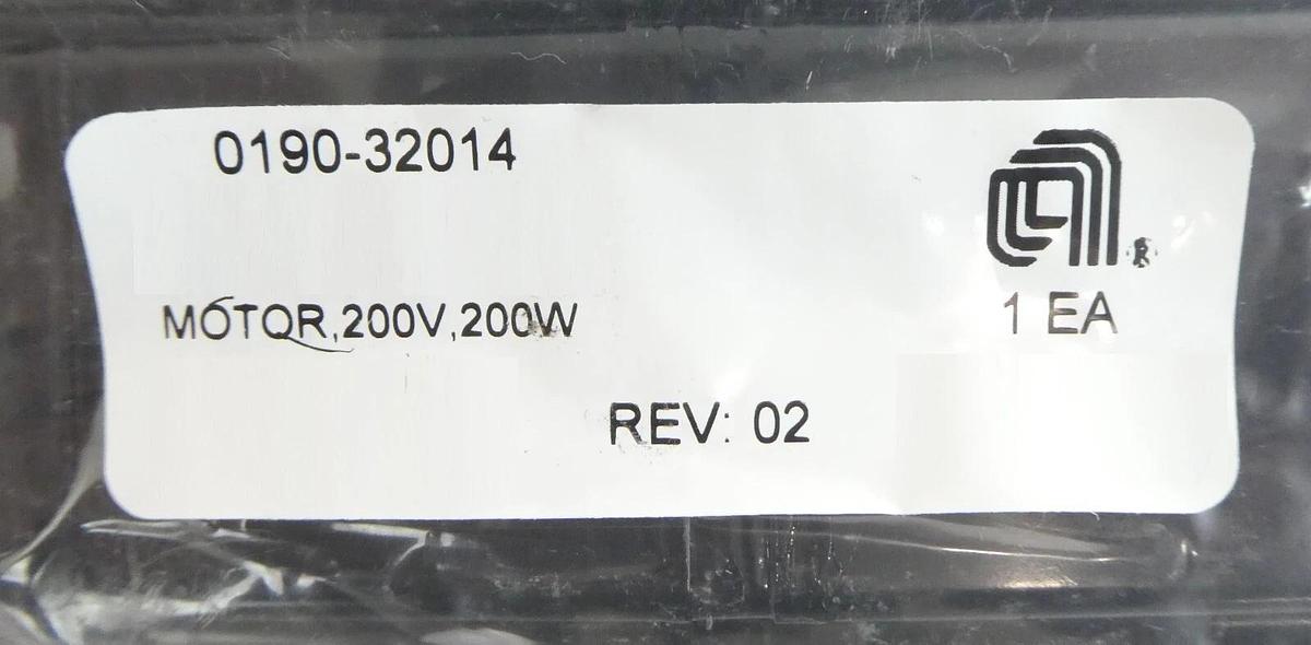 Yaskawa SGMAH-02A1F-YA12 AC Servo Motor AMAT Applied Materials 0190-32014 New