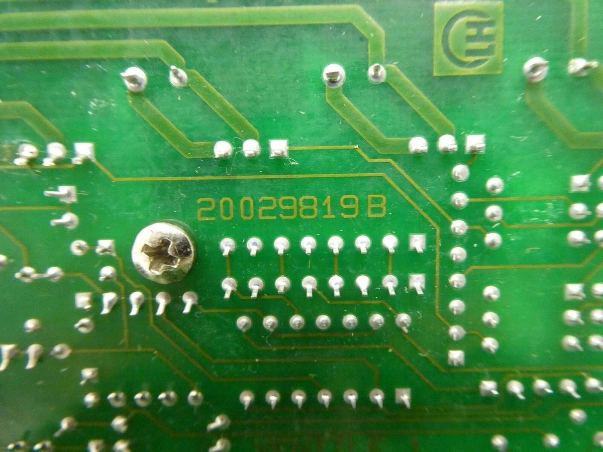Used Leybold 200 57 205 Power Distribution LV Module PCB Card UL 500 Working Spare