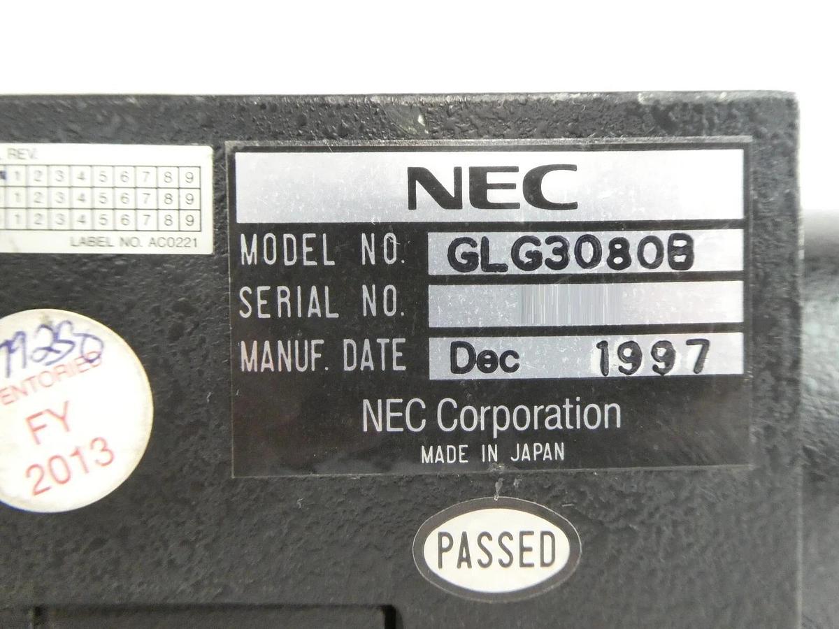 Used NEC GLG3080B Gas Powered Argon Laser Module Assembly Surplus As-Is