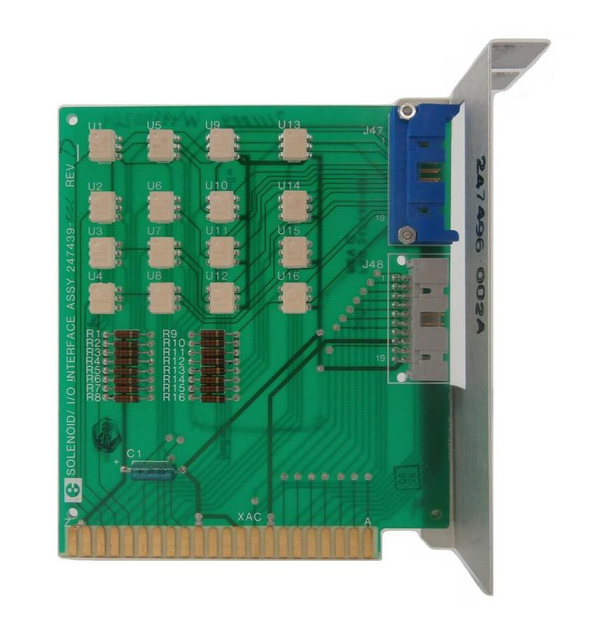 Used Electroglas 247439-001 Solenoid I/O Interface PCB Card 4085x PSM Working