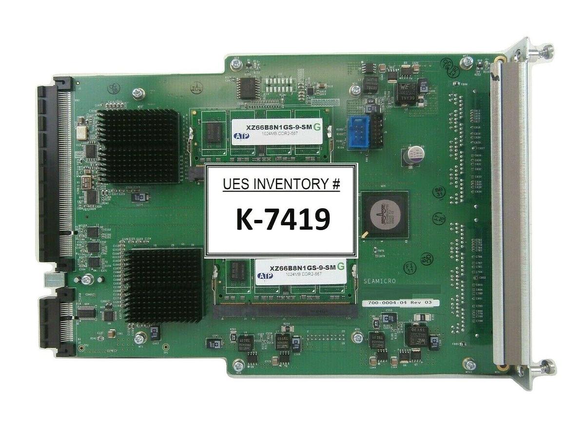 Used SeaMicro 830-7352-02 Network Board PCB Card 1GbE SM10000-GE-8T Working Surplus