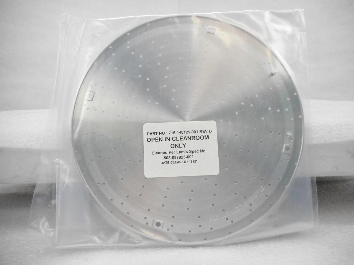 Refurbished Lam Research 715-140125-001 Lower Baffle Plate Reseller Lot of 5 OEM Refurbished