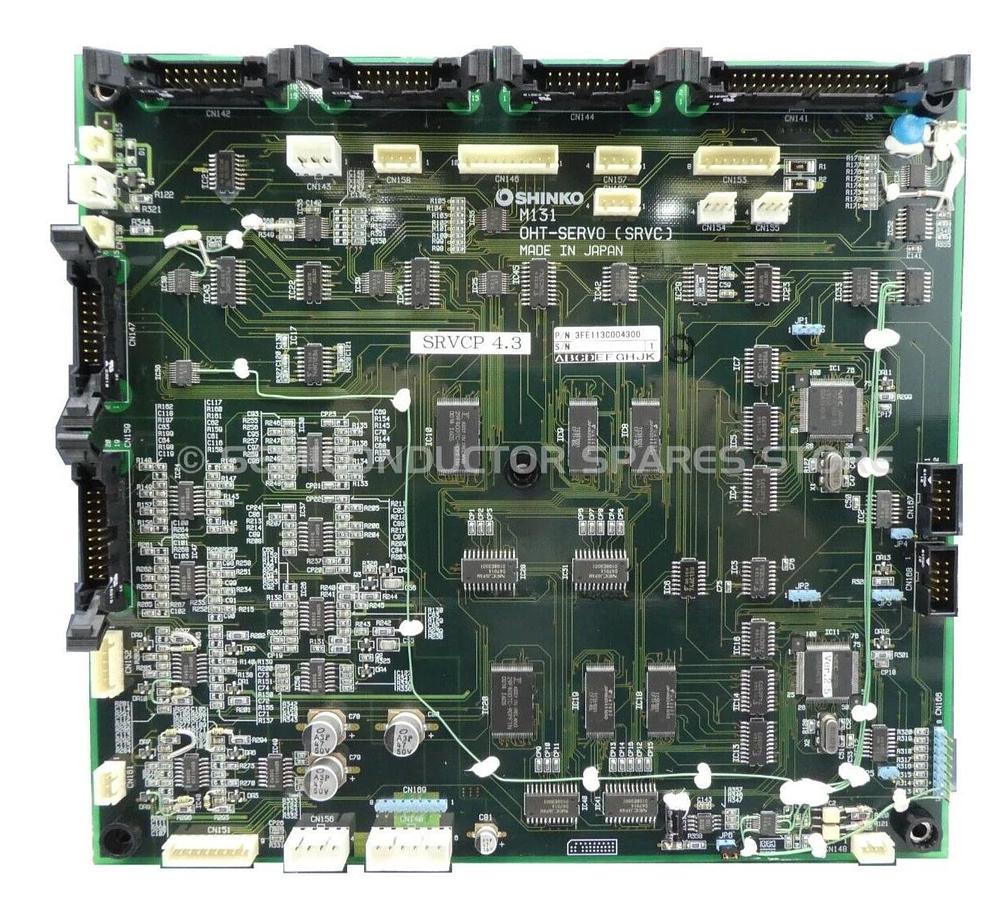 Used Shinko Electric 3FE113C004300 PCB OHT-SERVO (SRVC) M131 SRVCP 4.3 Ver. 2-5 Spare