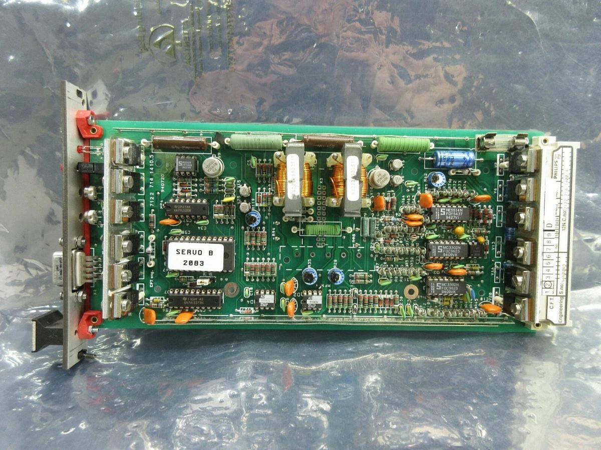 Used Philips 7122 714 1400.4 Processor PCB Card MCDM 60 1,6 ASML PAS 5000/2500 Used