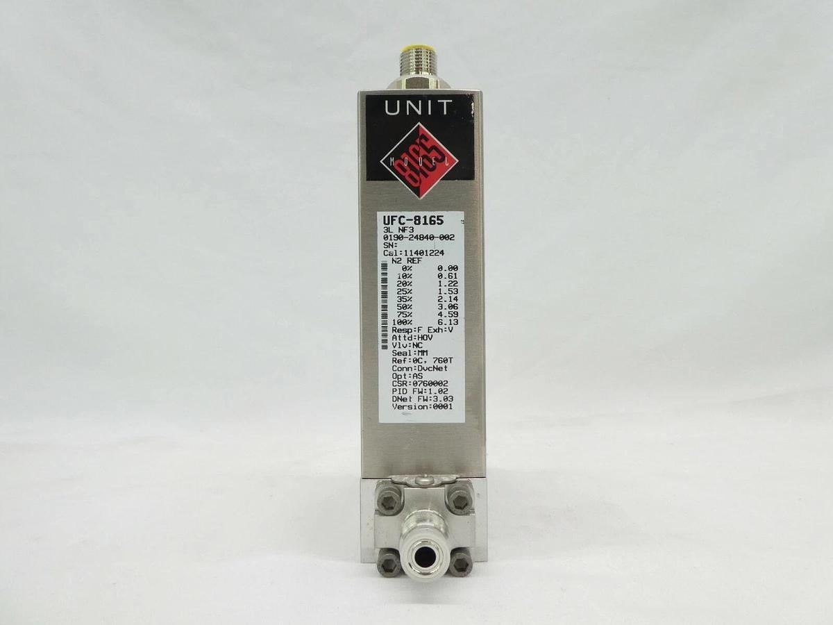Used Celerity UFC-8165 Mass Flow Controller MFC AMAT 0190-24840 3L NF3 Working Spare