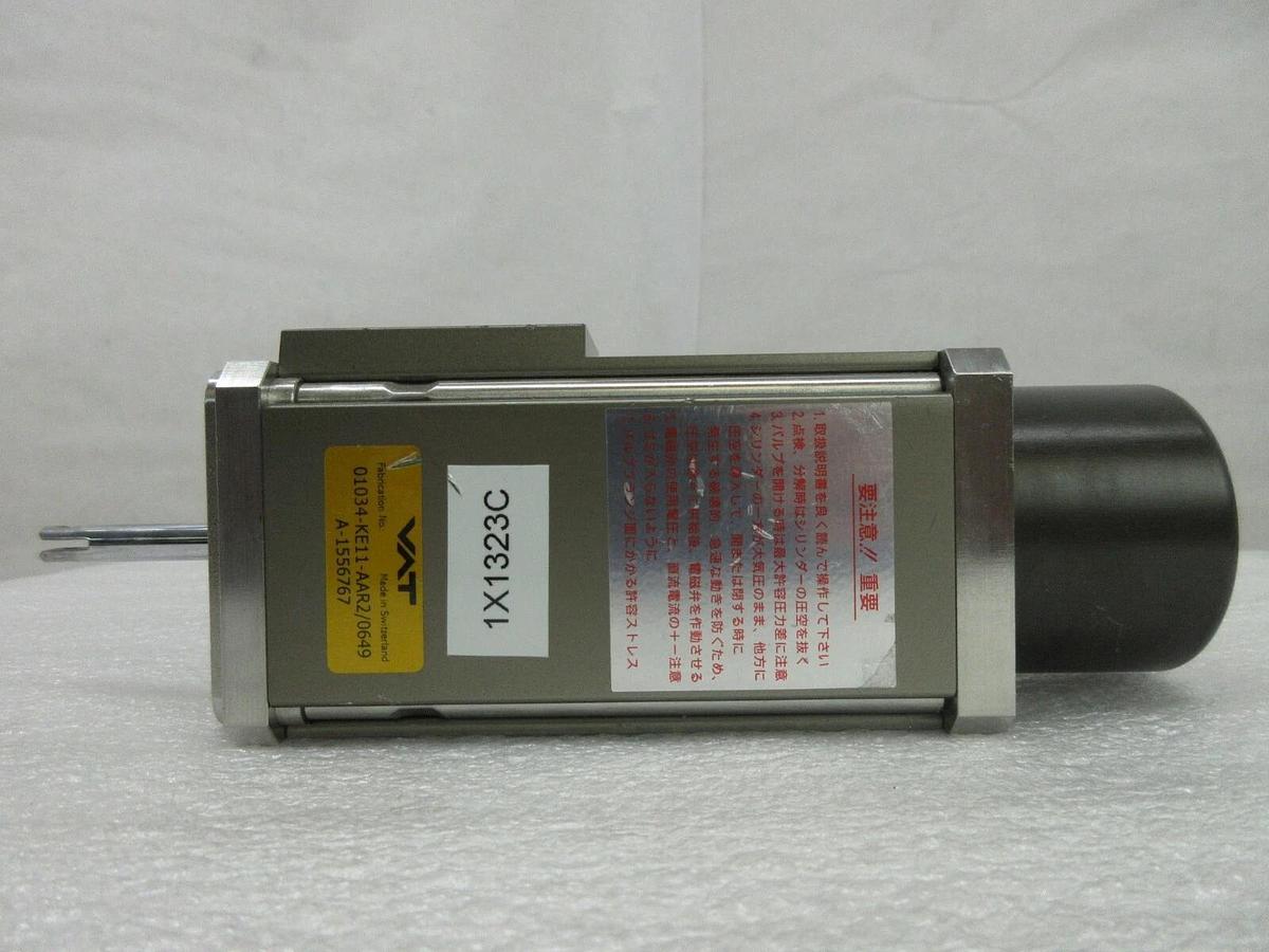 Used VAT 01034-KE11-AAR2 Mini UHV Gate Valve Actuator Body No Gate Used Working