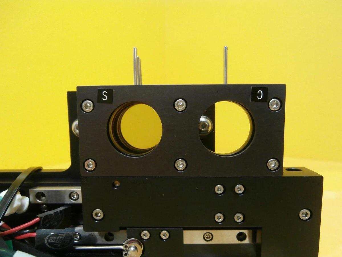 Used KLA-Tencor GPIO Polarized Lens Assembly Laser Optics AIT I Surfscan Used Working