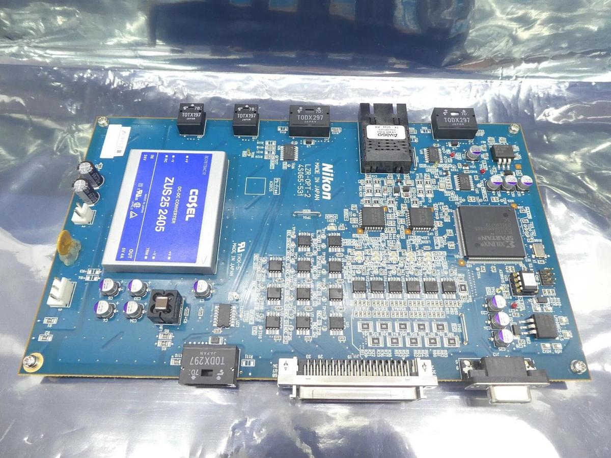 Used Nikon 4S065-531 Laser Optics PCB LZR-OPT-2 NSR FX-601F System Working Surplus