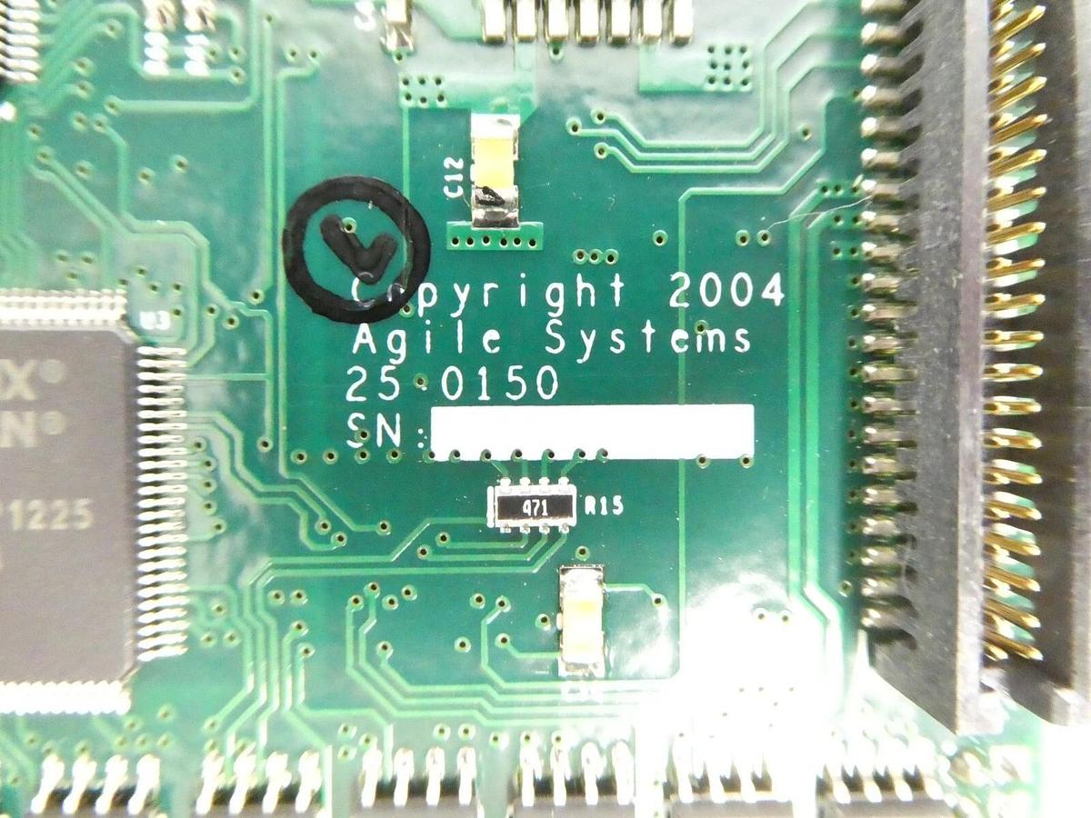 Used Agile Systems 10023931 Interface PCB Assembly Working Surplus