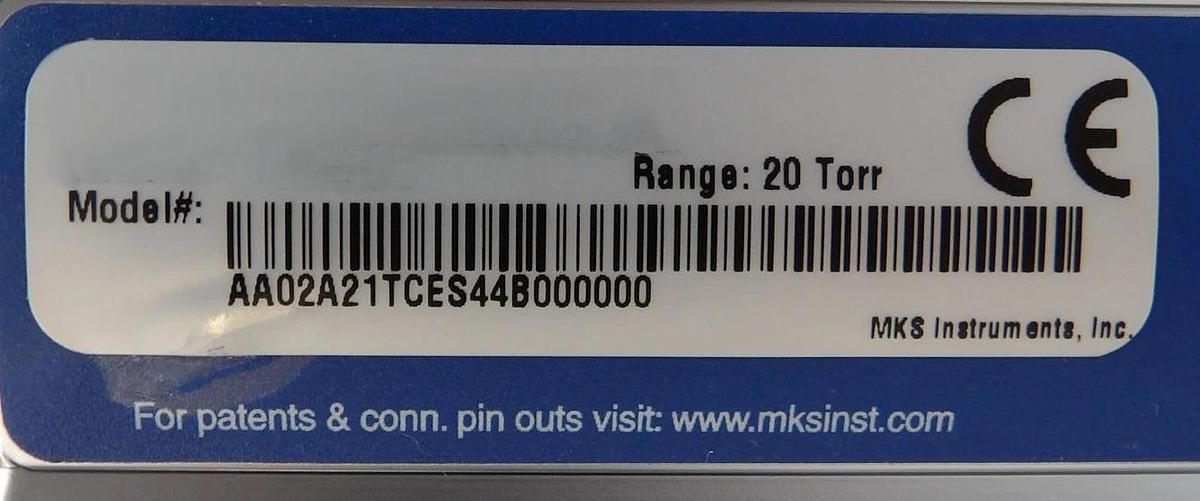 Used MKS Instruments AA02A21TCES44B000000 Baratron Pressure Transducer New
