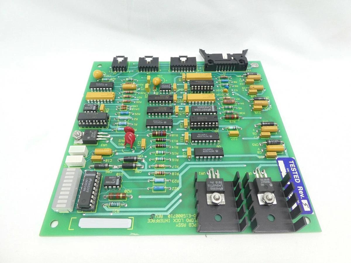 Used Varian Semiconductor VSEA D-E15000710 Load Lock Interface PCB Rev. 5 Working