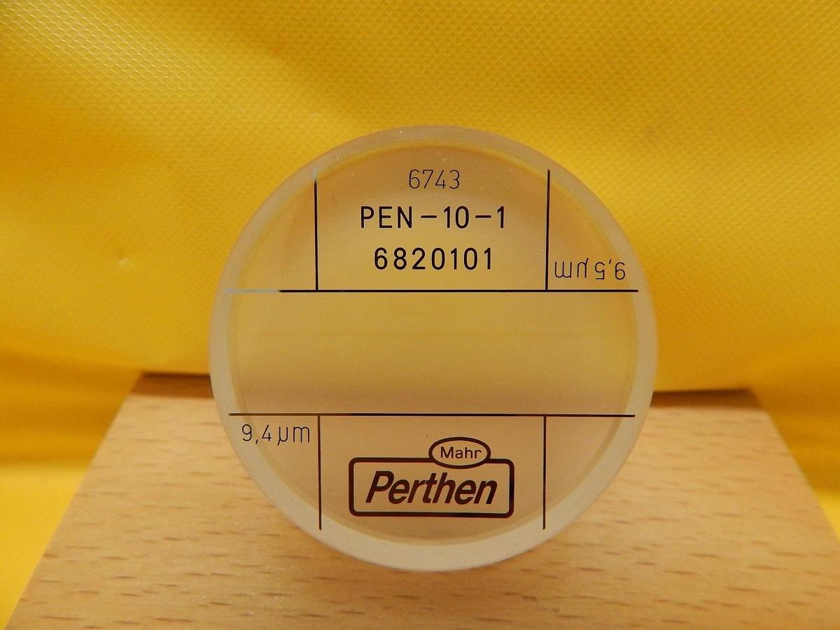 Used Mahr Perthen 6820101 Metrology Calibration Standard Gage PEN-10-1 Used Working