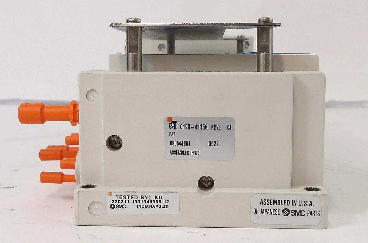 Used SMC EX260-SEC2 16-Port Ethercat Pneumatic Manifold AMAT 0190-41156 Working