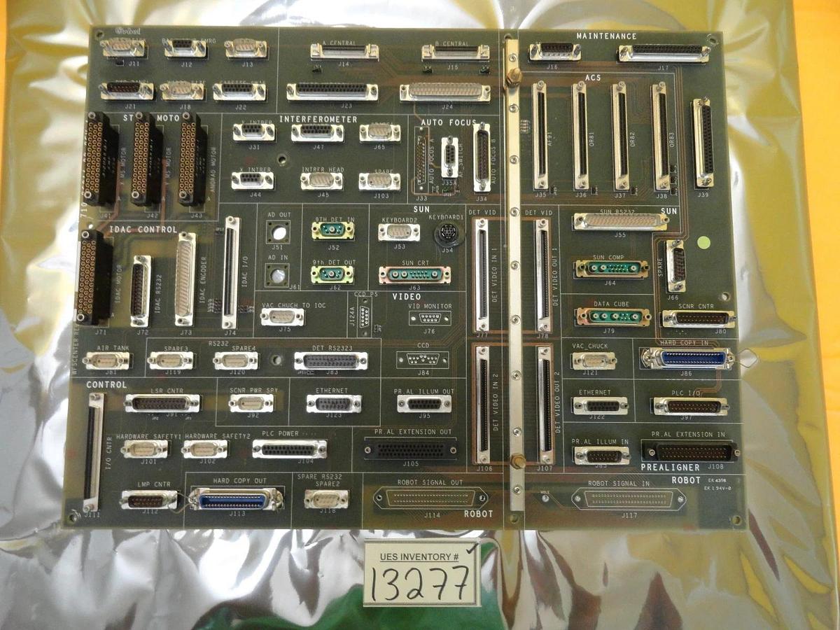 Used Orbot Instruments 710-26811-DD WFSCENTER Backplane PCB Board AMAT WF 720 Used