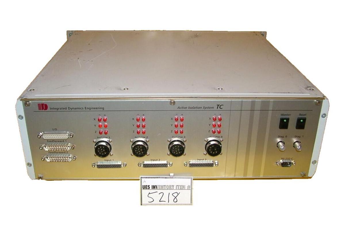 Used Integrated Dynamics Engineering TC-V3 Isolation System TC Series Working Surplus