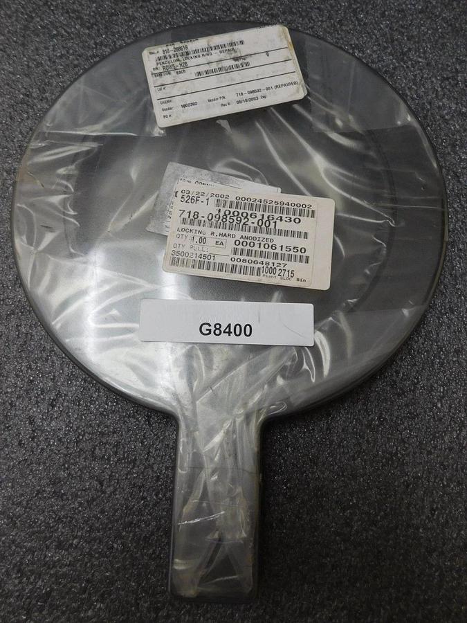 Refurbished VAT 20246 Locking R, Hard Anodized Sealing Ring Lam 718-098592-001 Refurbished