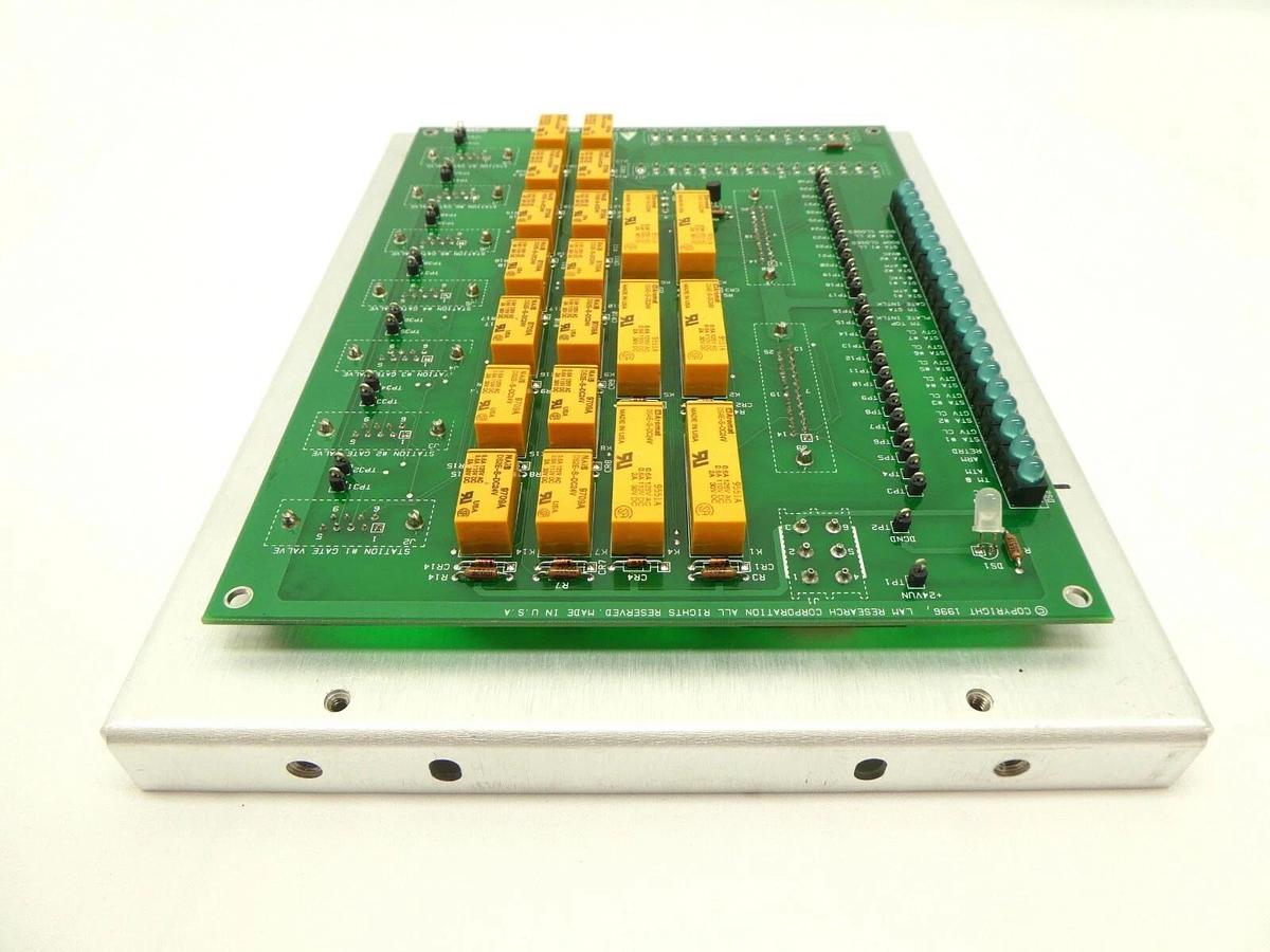 Used Lam Research 810-707102-002 Transport Module Interlock PCB Panel Continuum Spare