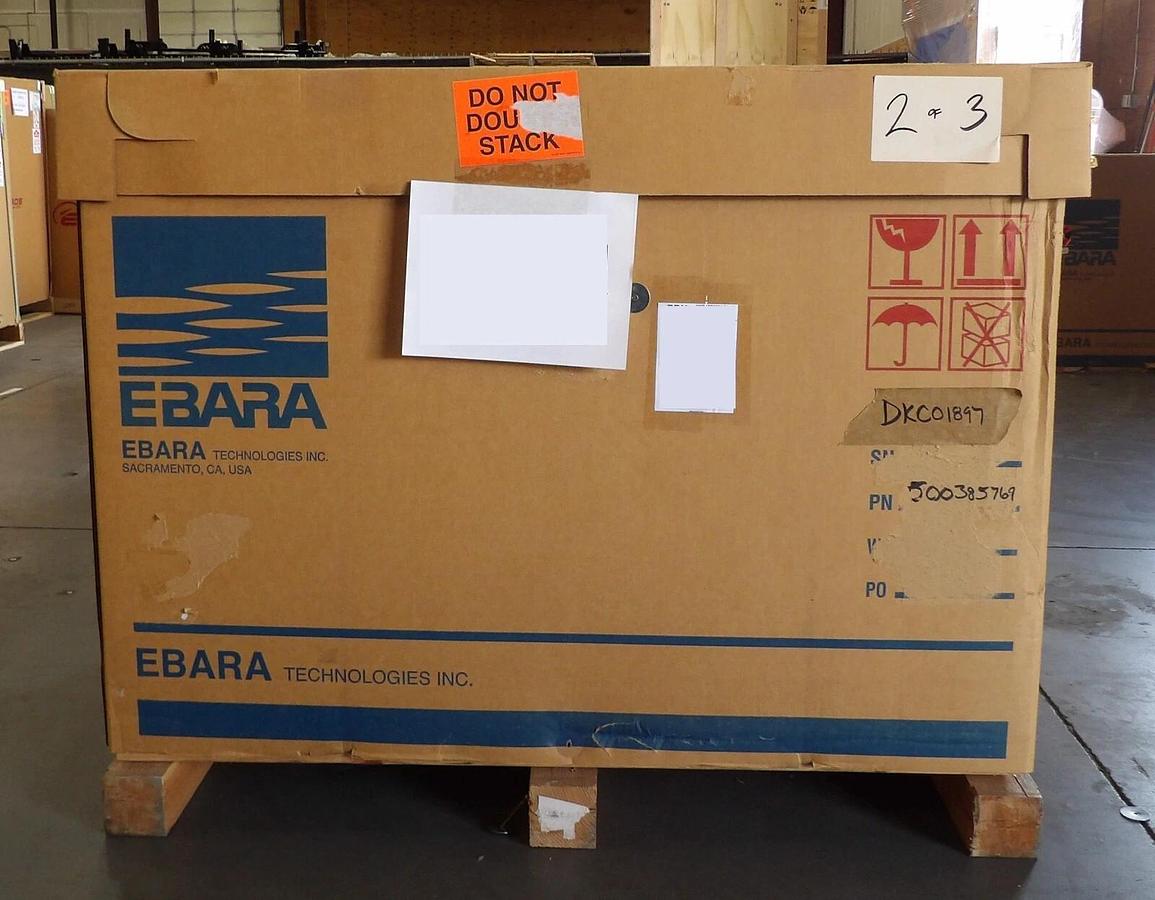 Used EV Ebara Technologies EV-S50P Dry Vacuum Pump New Surplus