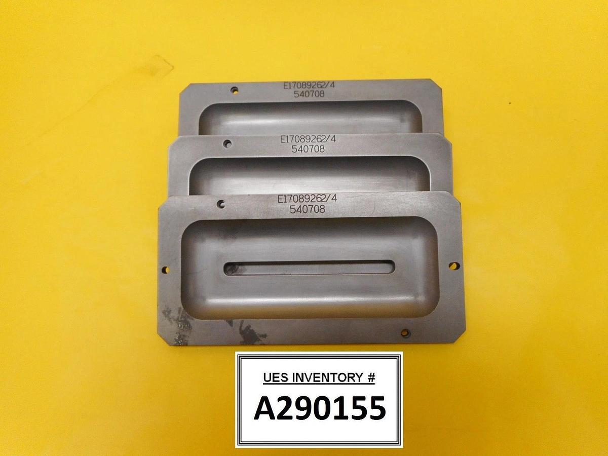 Used Varian Semiconductor VSEA E17089262 Shield End Adapters Lot of 3 Working Surplus