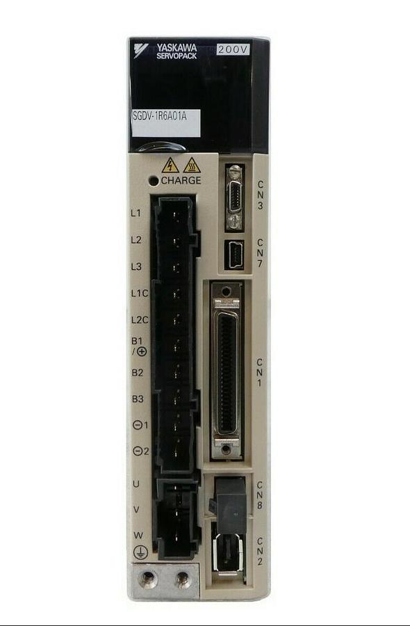 Used Yaskawa Electric SGDV-1R6A01A Servo Drive SERVOPACK Rudolph F30 Working Surplus